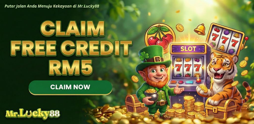 Claim Free Credit RM5 at MrLucky88